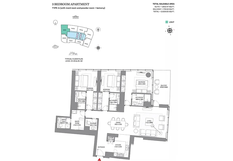 Bed Layout
