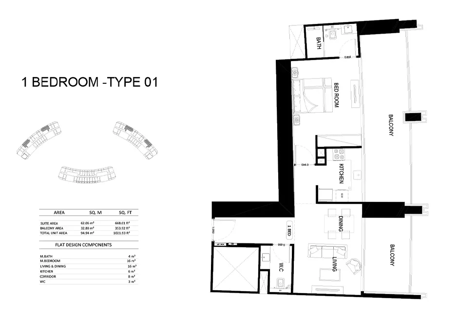 Bed Layout