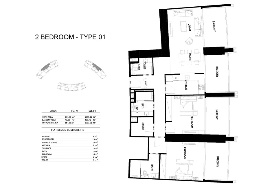 Bed Layout