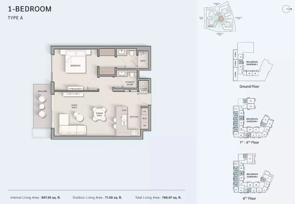 Bed Layout