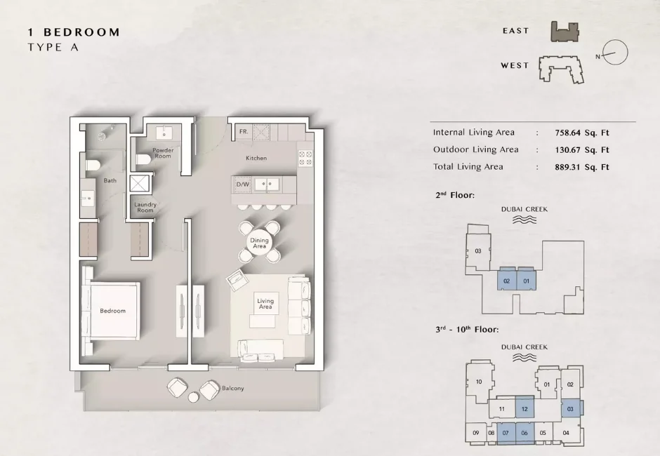 Bed Layout