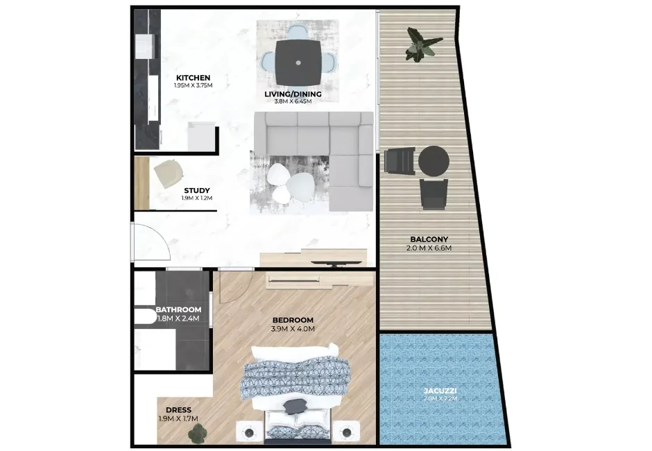 Bed Layout