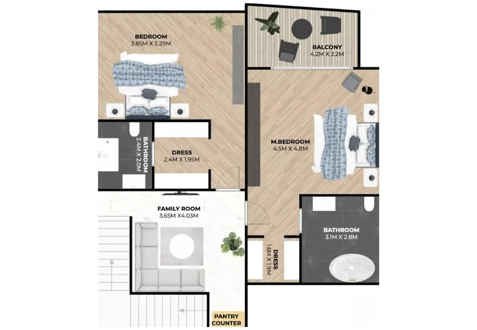 Bed Layout