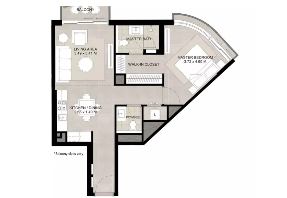 Bed Layout