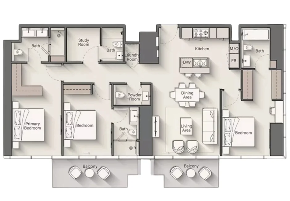 Bed Layout