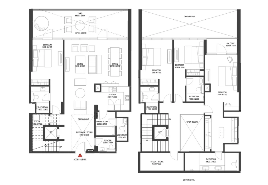 Bed Layout